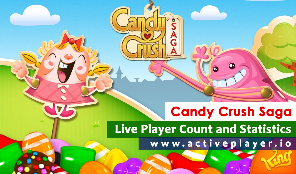 Candy Crush Saga Live Player Count and Statistics